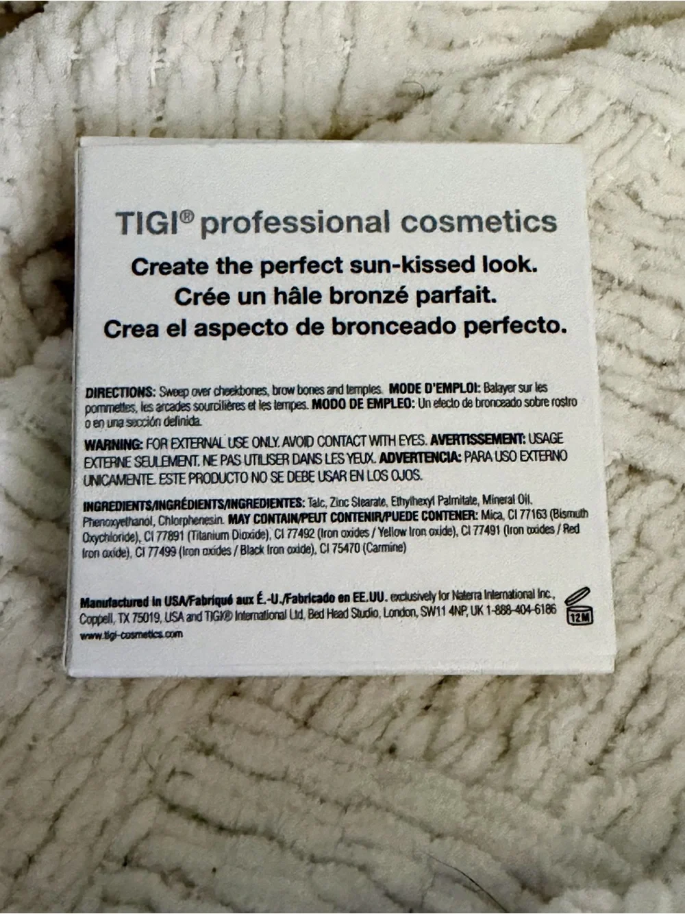 TIGI Matte Bronzer - Gorgeous